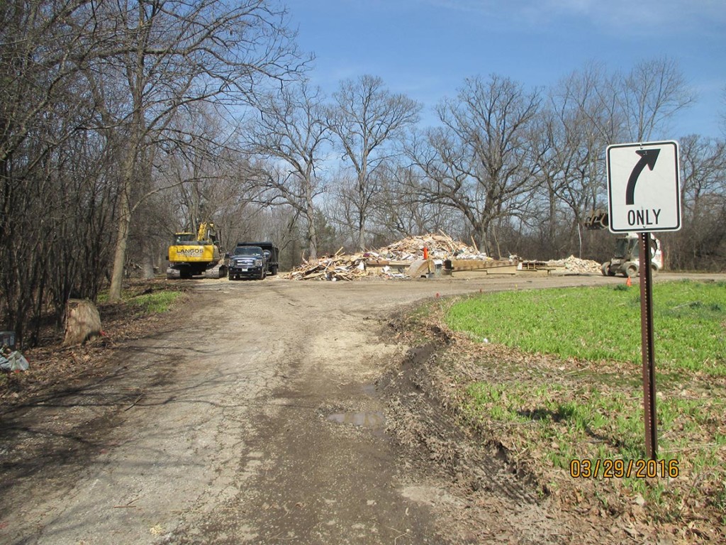 Kuechman house removed 